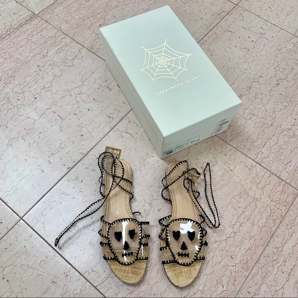 Charlotte Olympia Lupita PVC Skull Sandals - Picture 4 of 8